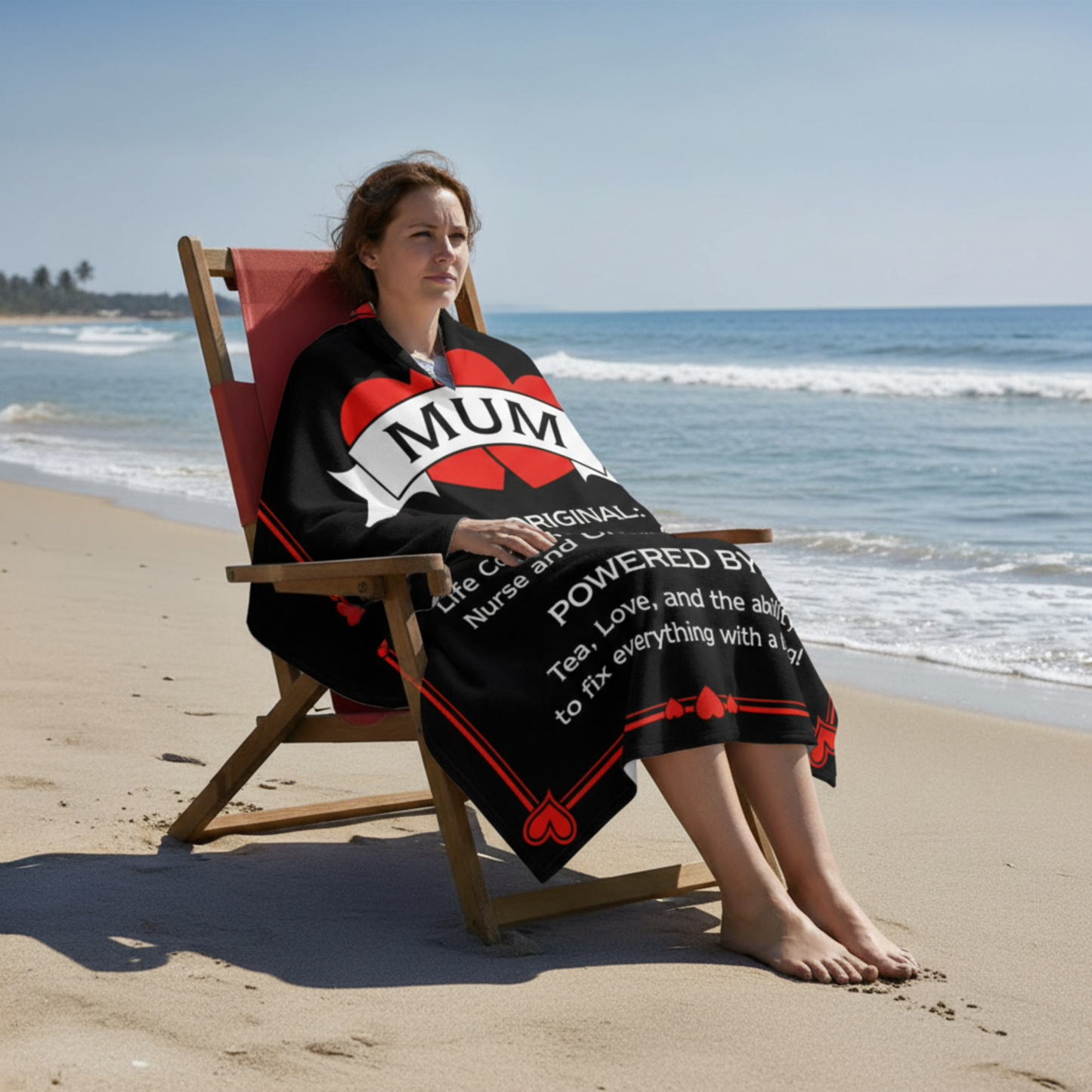 Fleece blanket for Mum - thoughtful gift for comfort and warmth - UK made